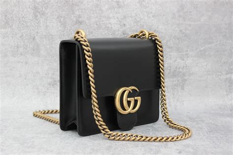 small gold camelia gucci bag with gold chain|GG Marmont Bag Collection .